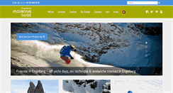 Desktop Screenshot of engelbergmountainguide.ch
